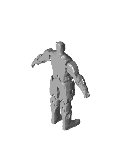 Flexi Print-in-Place Batman 3d model