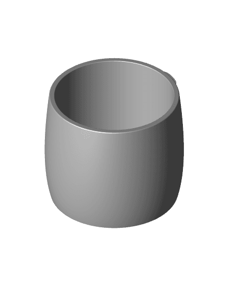 Simple Cup Planter 3d model