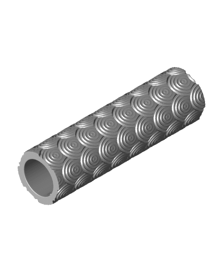 Collection SpringGreen | Metal Pattern 003 | Polymer Clay Seamless Texture Roller 3d model