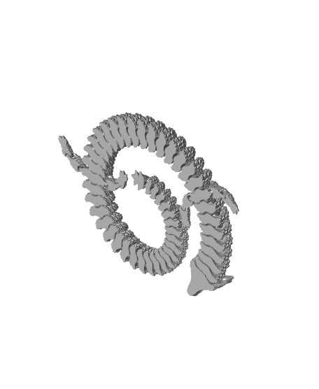 Dragon Long 3d model