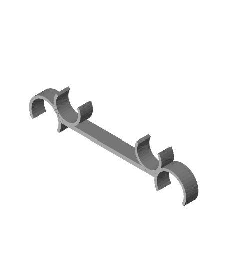 CPAP hose clip  3d model