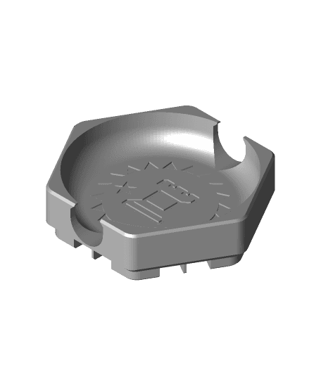 NEW Hextraction - Rook Chess Tiles 3d model