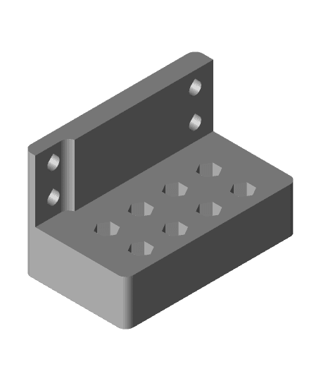 Servo components 3d model