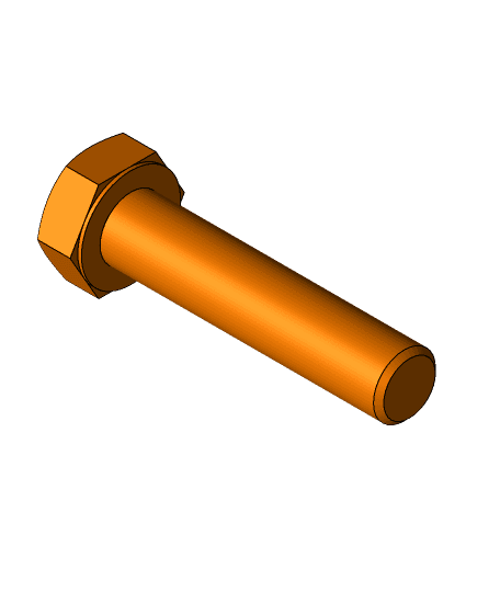 formed hex screw_am-4.par 3d model