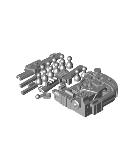 Chunkston Zeddemore Kit (No Support, No AMS, No Glue) 3d model