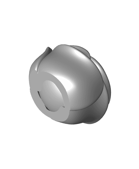 Floral Cyndaquil Gift for your Wife / Husband - Multipart 3d model