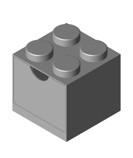 L-E-G-O DRAWER (FLEXI) 3d model