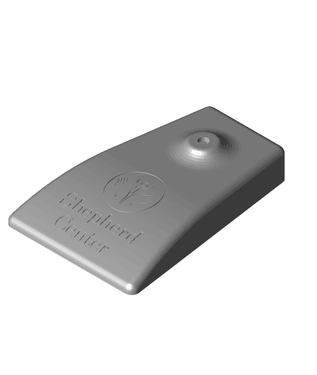 Piano Foot Pedal Extension 3d model