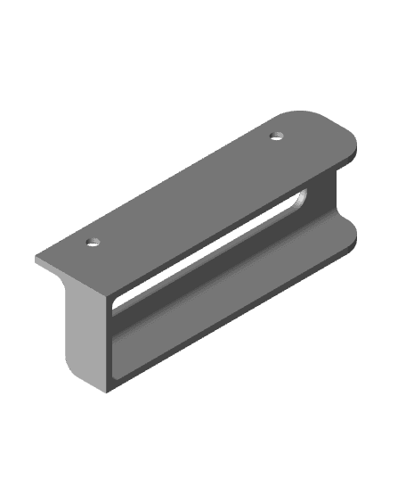 Yet another under-desk mount 3d model