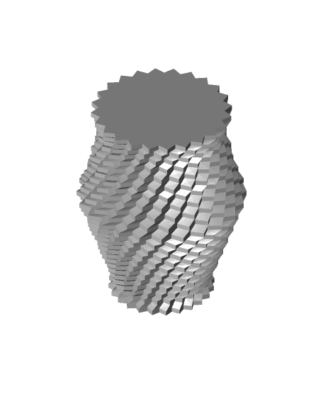 SPIRALIZED VASE 3d model