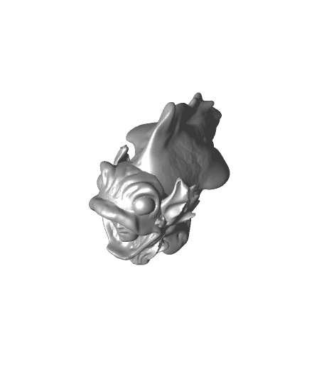 misfit  as a fish 3d model