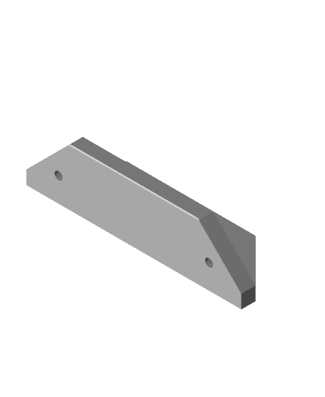 DELACK ENCLOSURE HANDLE 3d model