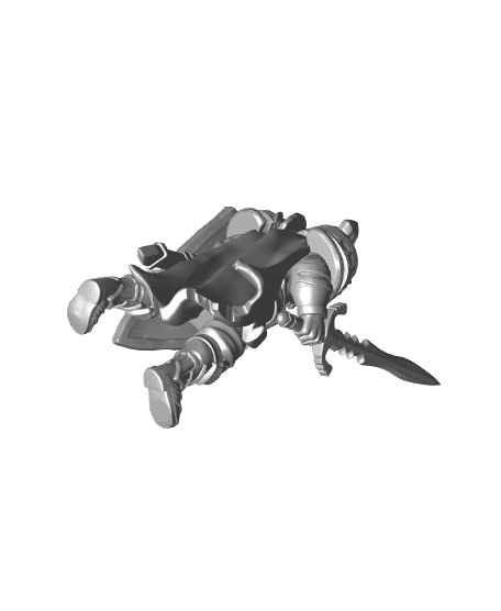 Queen's Knight 01 3d model