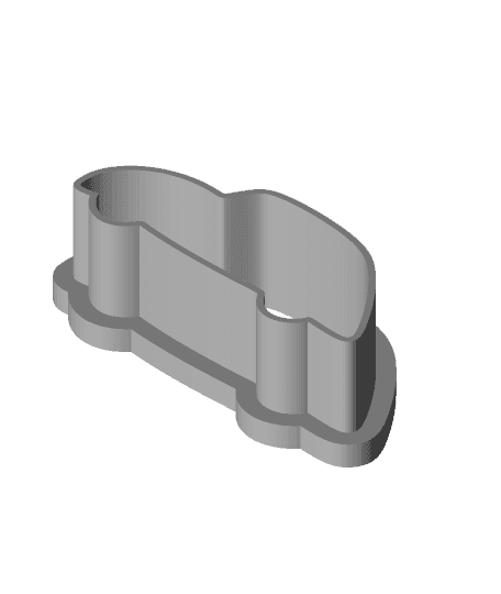 Cookie Cutter: VW Beetle (Simple) 3d model