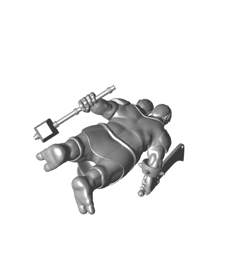 Ettin / Two-Headed Ogre 3d model