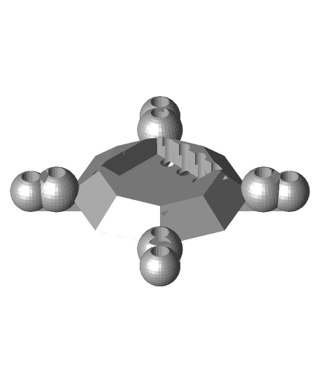 16x16_20x20_Tray Happymodel ExpressLRS_EP2 3d model