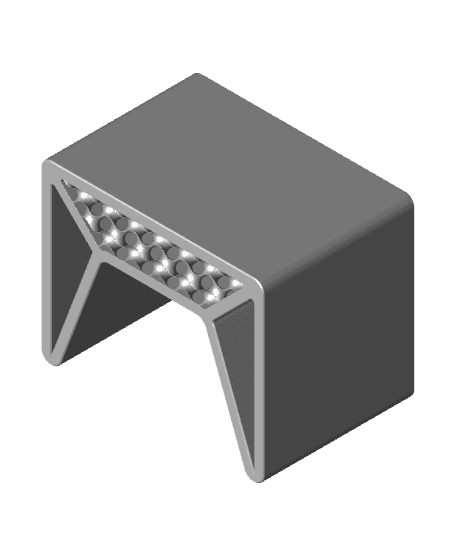 ZIDLICKA V2 Gyroid stool 3d model