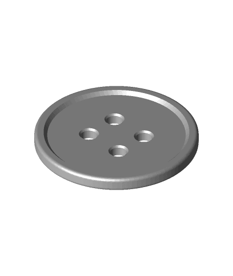 Rounded Button.stl 3d model