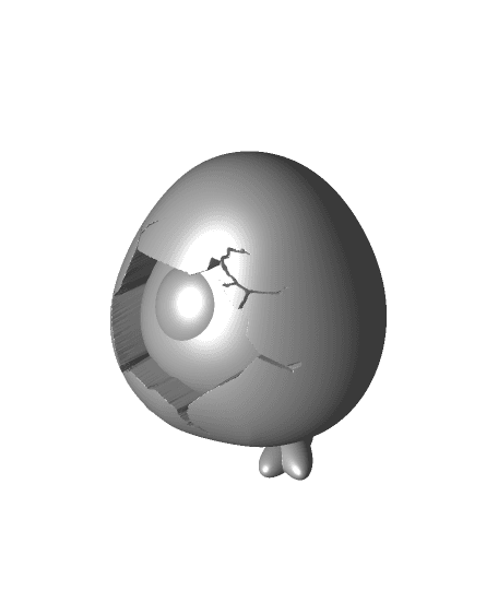 my son, the egg 3d model