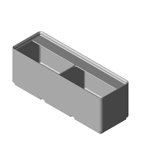 Divider Box 3x1x6 2-Compartment.stl 3d model