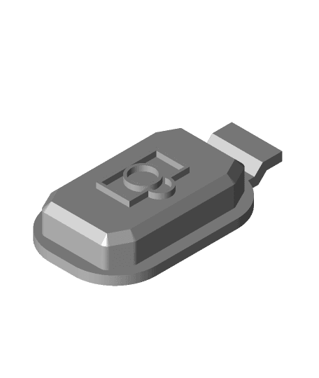 Phone Buttons 3d model