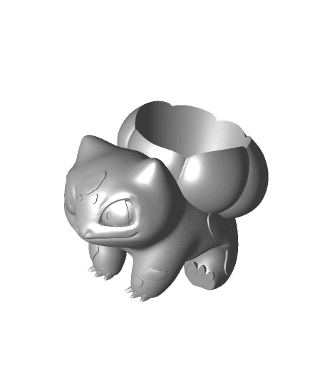 Bulbasaur Pen-Trinket Holder 3d model