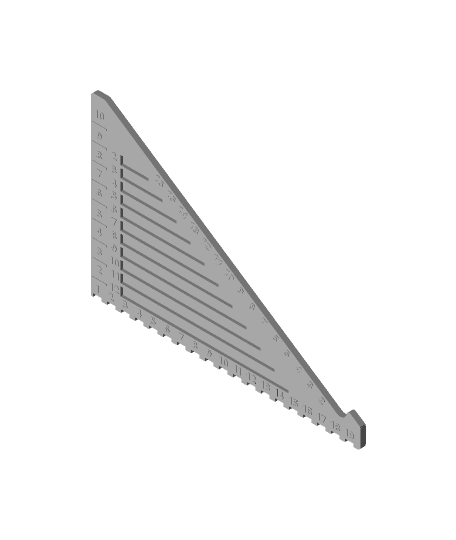 Lego Ruler 3d model