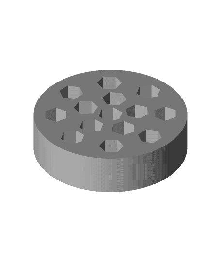 Circular Nozzle Holder 3d model