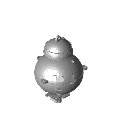 Space Station Bird Hotel 3d model