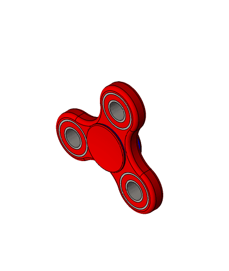 Fidget spinner 3d model