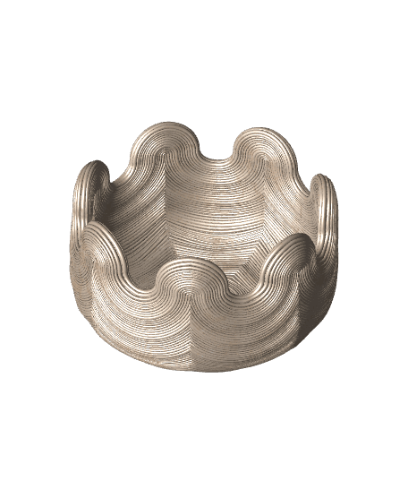 The Ripple ~ Decorative Bowl 3d model