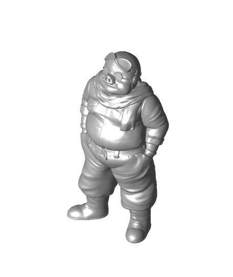 Marco Pagot(Porco Rosso) 3d model