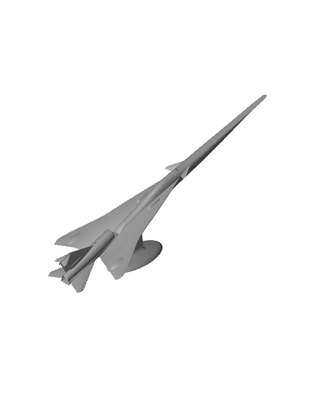 X-59 Quesst Model 3d model