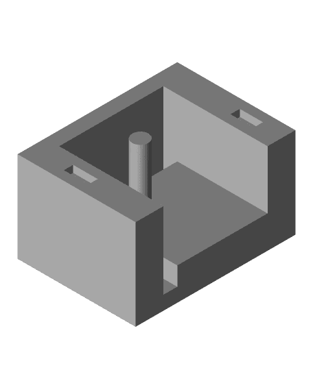 Gussform Silikondämpfer für Anycubic i3 Mega 3d model