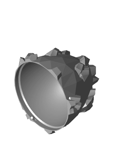 Large Crystal Egg 3d model