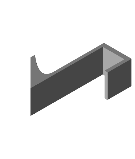 Over-door hook 3d model