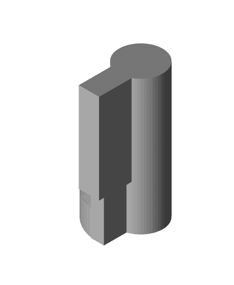 ME/2 Lock Blocker Profile 3d model