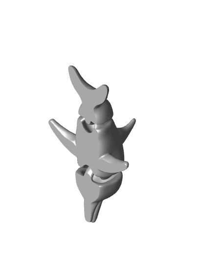 Darla the Cute Dolphin 3d model