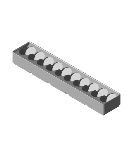 Remix of Gridfinity Ratchet + Socket Holders 3d model