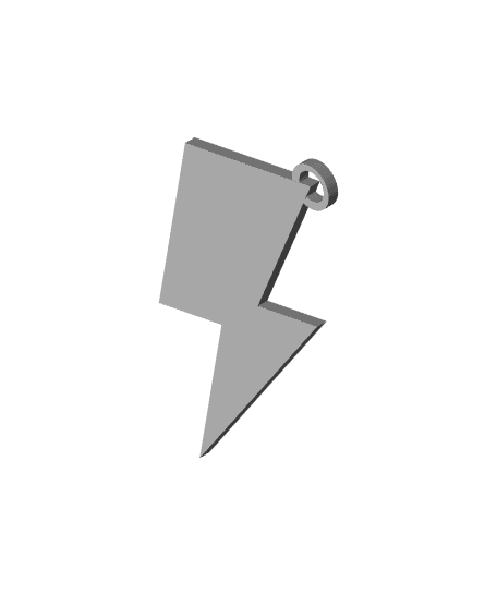 Shazam Necklace 3d model