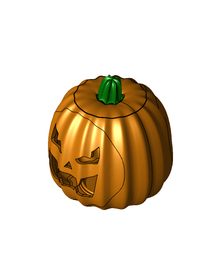 M3D Jack-O-Lantern V1 3d model