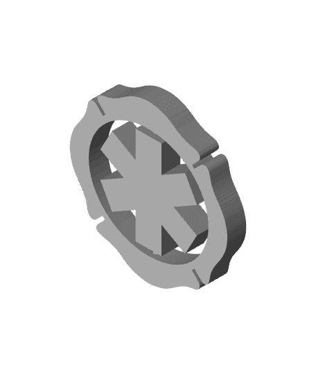 Fire EMS Spinner 3d model