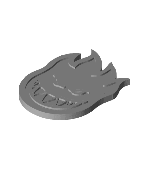 Spitfire Logo 3d model