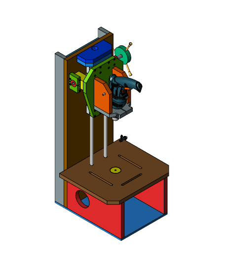 diy-drill-press-stand.asm 3d model