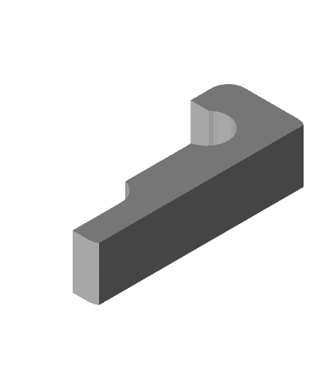 Prusa i3 MK2 Y axis motor support 3d model