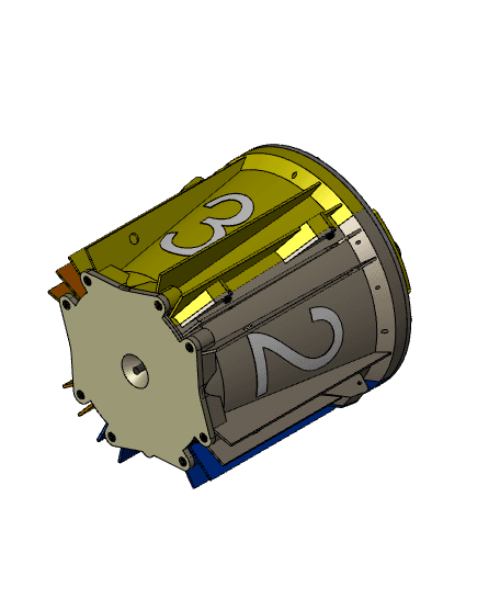 Forma do doniczki V4 SplitAssembly pub.stp 3d model