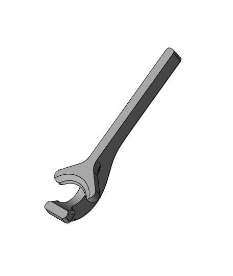 Fully Printable Bottle Opener 3d model