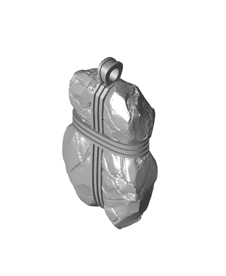 Amulet of the Old Scripture 3d model