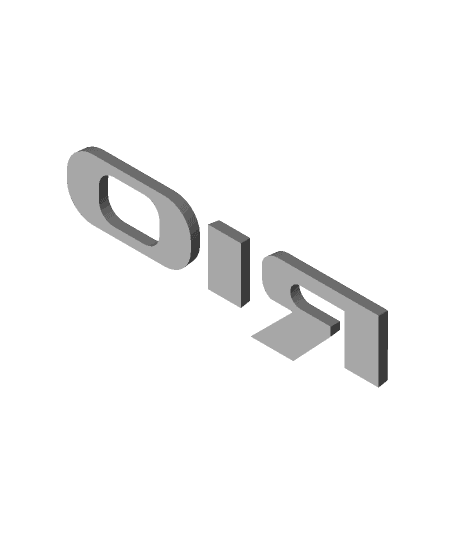 LOGO RIO.stl 3d model