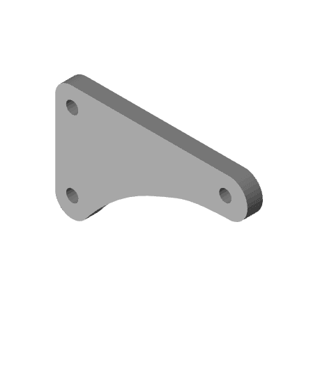 VESA Mount Adapter 200x200 to 200x400 3d model